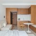 Small Studio Apartment Design by Diego Raposo + Arquitetos